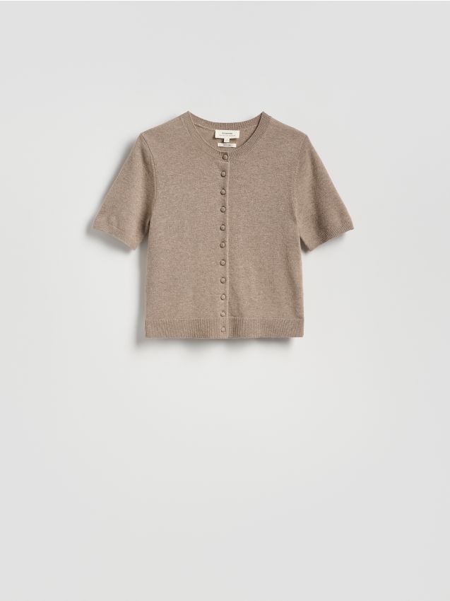 Strickjacke aus Wolle - RESERVED