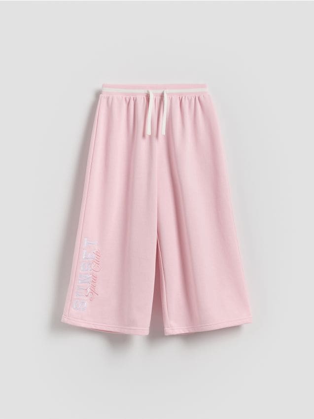 Wide-leg sweatpants - RESERVED