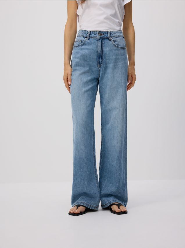 LADIES` JEANS TROUSERS - RESERVED
