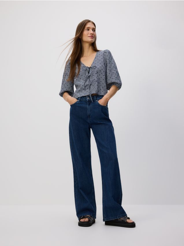 LADIES` JEANS TROUSERS - RESERVED