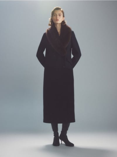 Jas met een hoog gehalte Manteco-wol