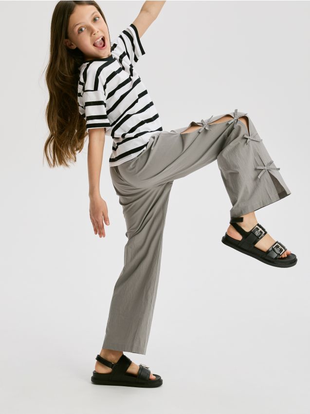 Tied leg trousers - RESERVED