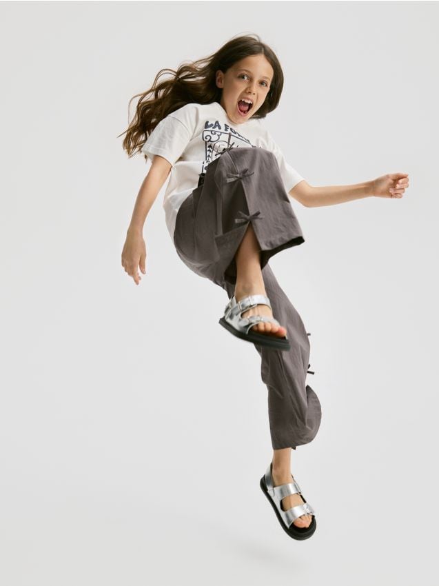 Tied leg trousers - RESERVED