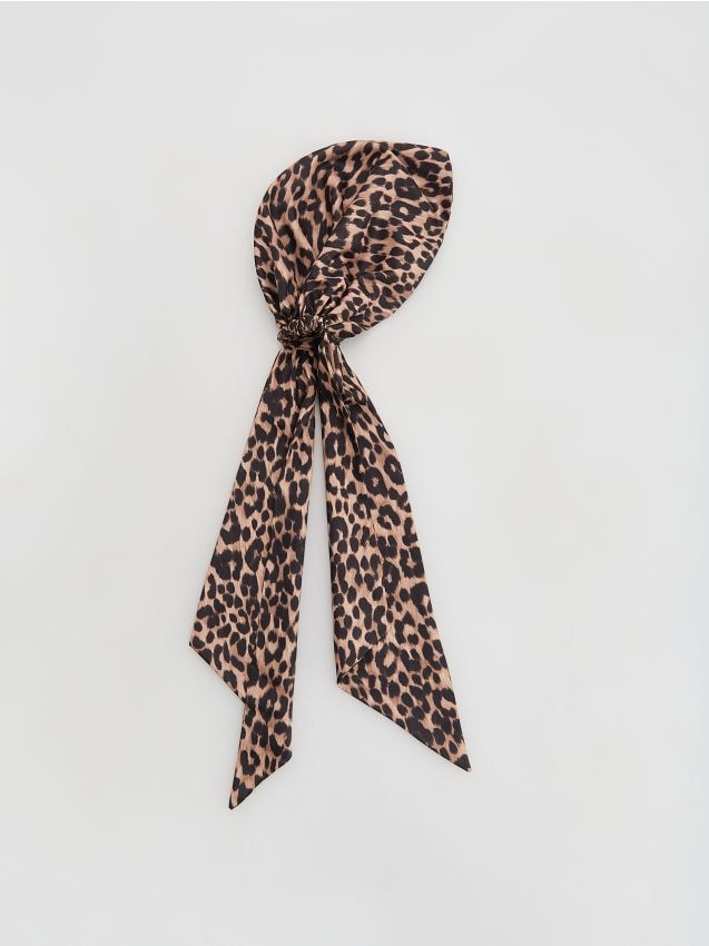 Foulard léopard pour la tête - RESERVED