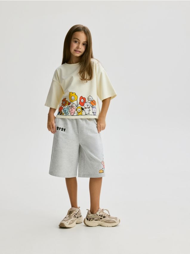 BT21 print shorts - RESERVED