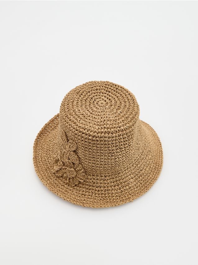 Woven bucket hat - RESERVED