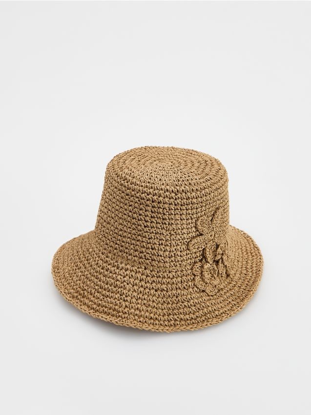 Woven bucket hat - RESERVED