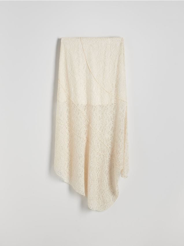 Cotton rich lace maxi skirt - RESERVED
