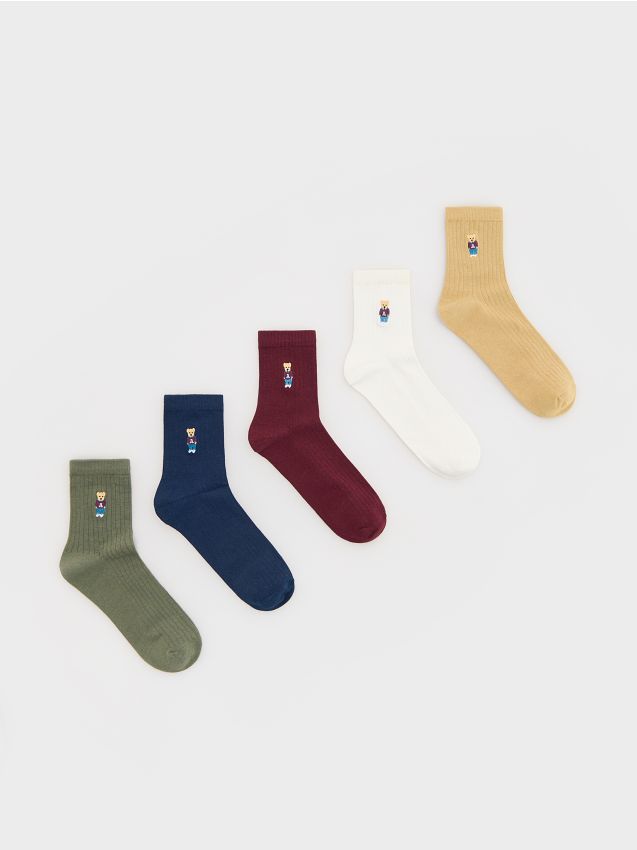 Socken, 5er-Pack - RESERVED