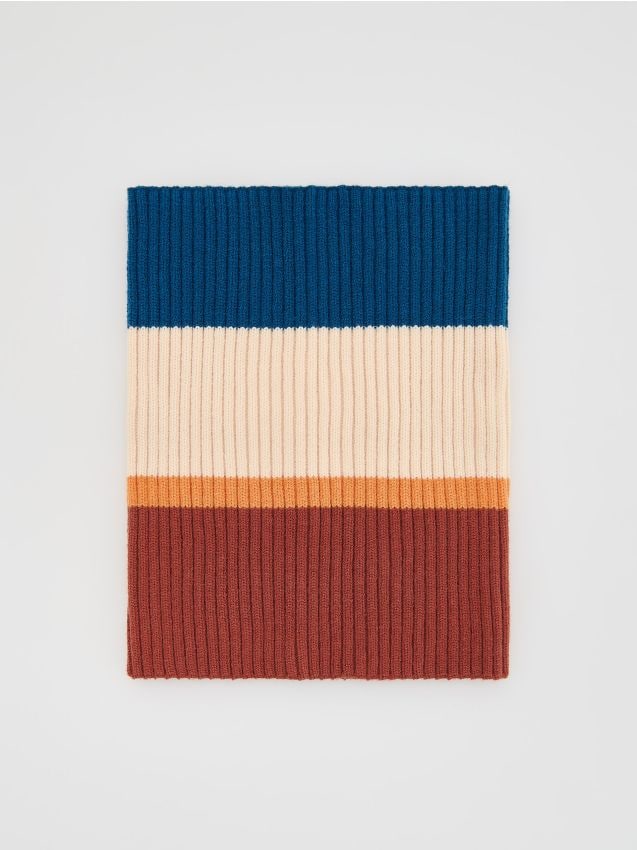 Rib knit jersey snood - RESERVED