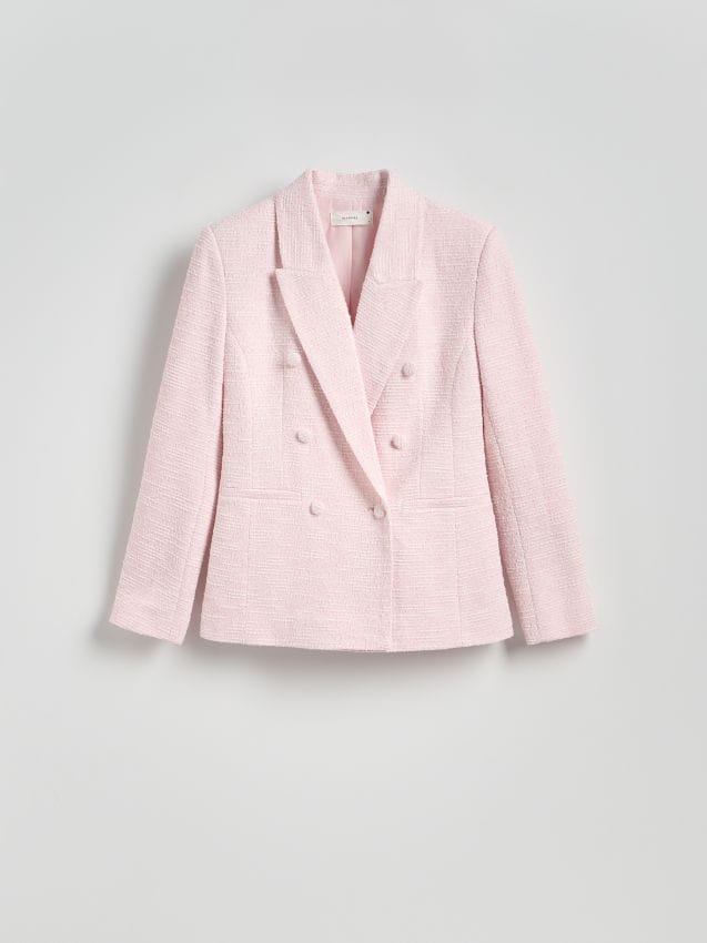 Double-breasted jacket - RESERVED
