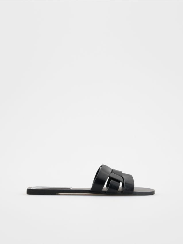 Sandaler med hög andel läder - RESERVED