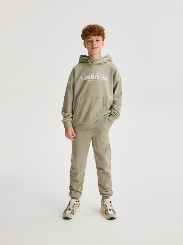 Cotton joggers - RESERVED