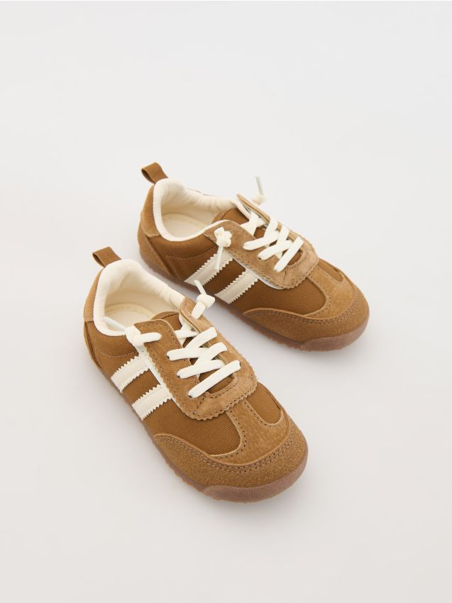 Reserved - pantofi sport - brun-auriu