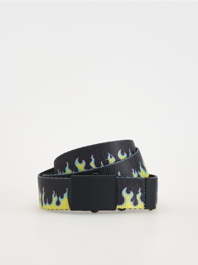 Reserved - children`s belt - negru