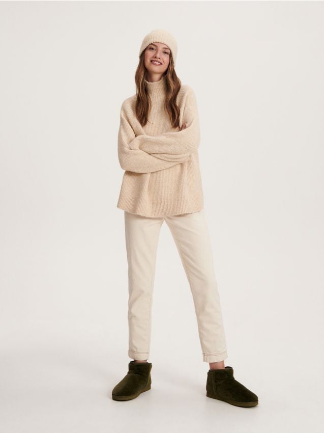 Wool blend jumper - RESERVED