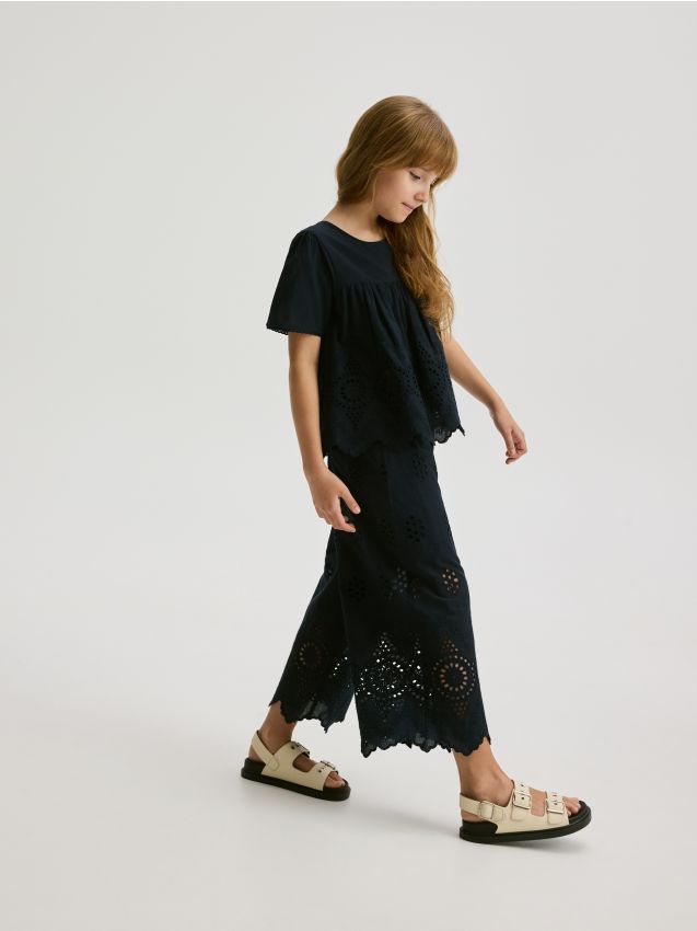 Double-layered trousers - RESERVED