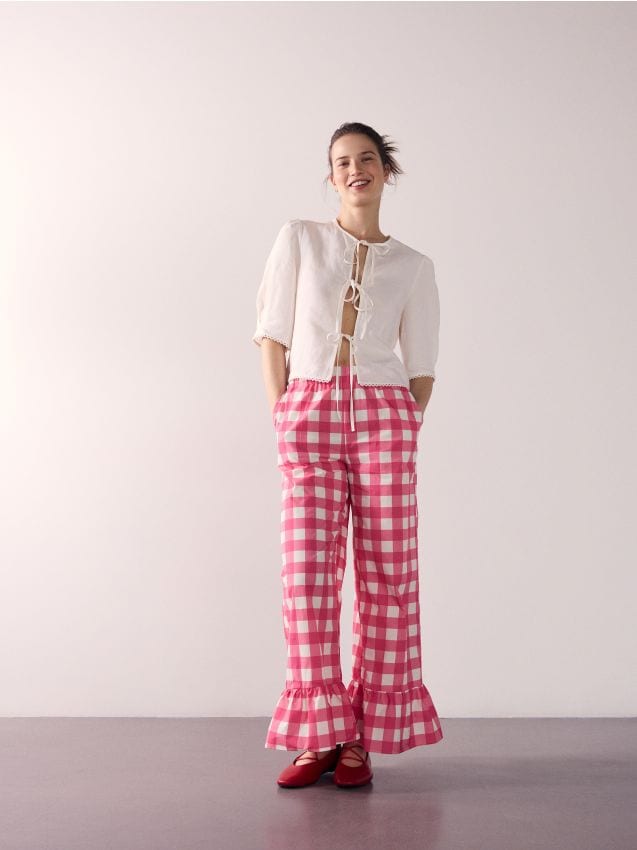 Pantalone s volanima - RESERVED
