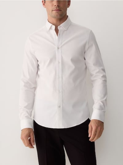 Bawełniana koszula super slim fit