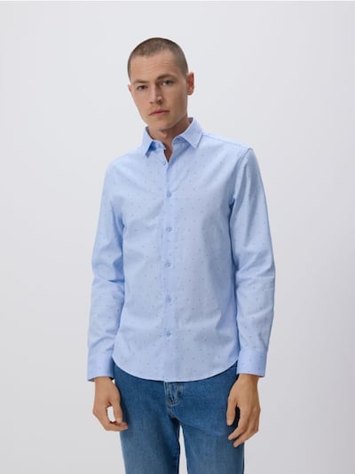 Aprómintás slim fit ing