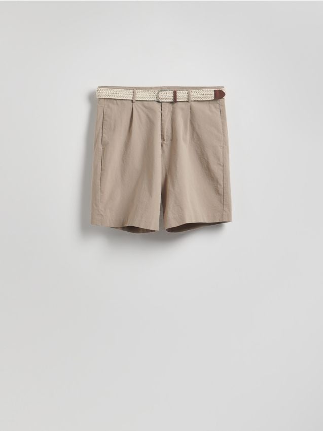 Chino šorts s kaišem - RESERVED