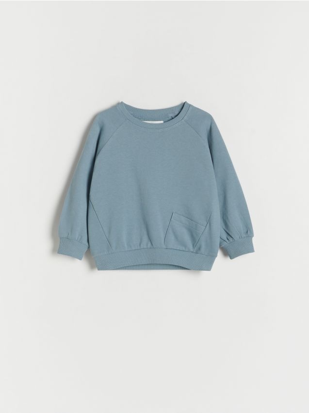 Reserved - babies` jogging top - albastru