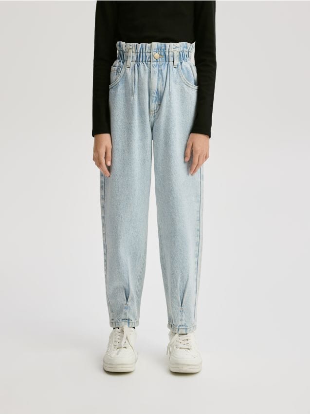 Paperbag jeans - RESERVED