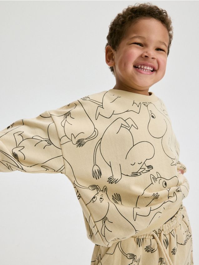 Reserved - BABIES` SWEATSHIRT - bej Reserved - BABIES` SWEATSHIRT - bej