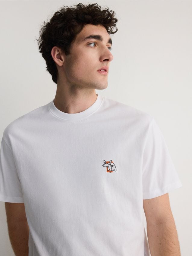 Regular fit T-shirt with print