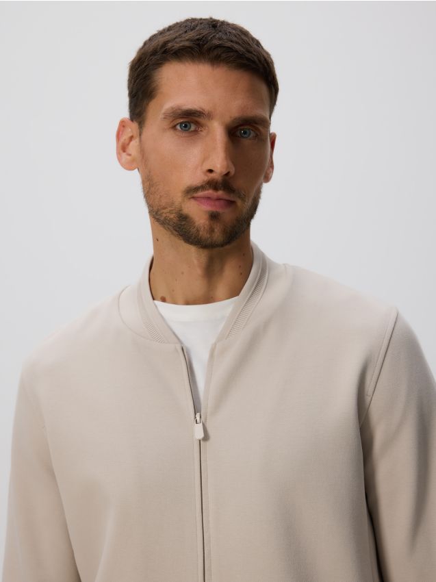 Bomber sweatshirt - RESERVED