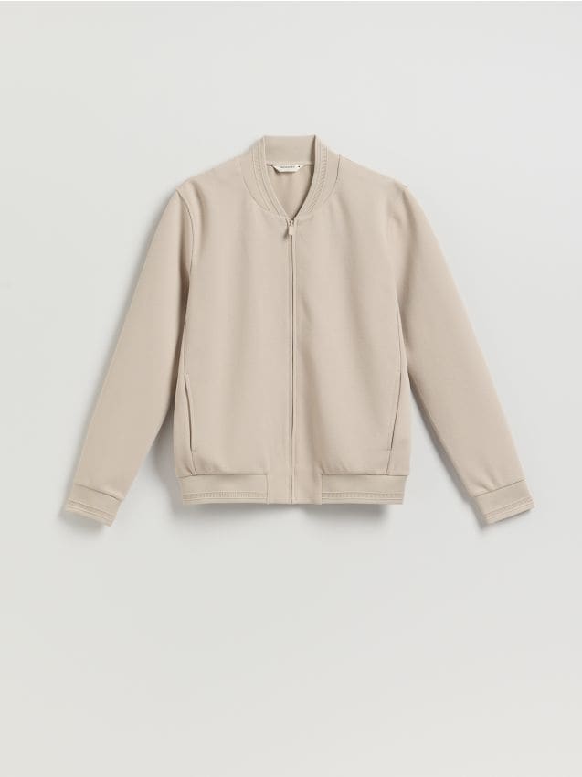 Bomber sweatshirt - RESERVED