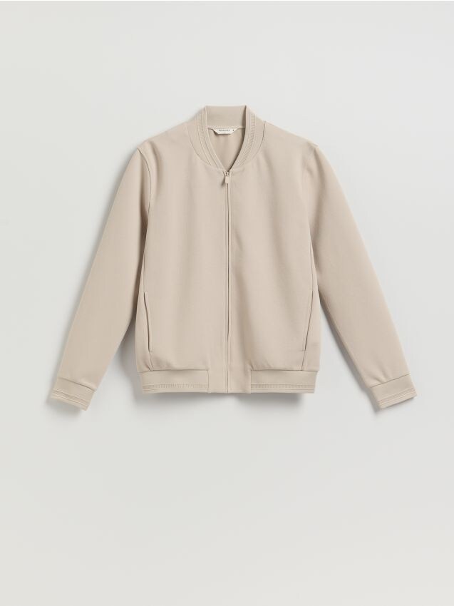Bomber sweatshirt - RESERVED