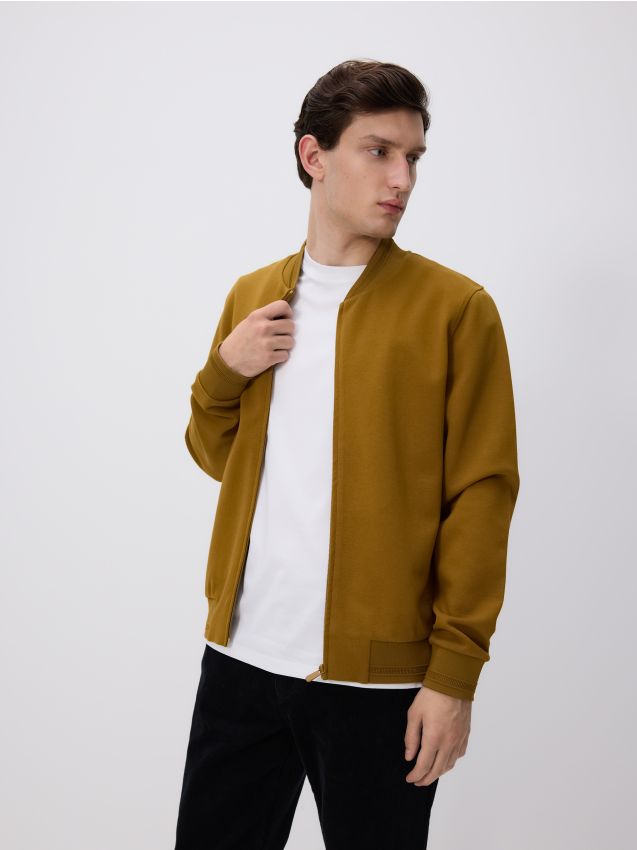 Bomber sweatshirt - RESERVED