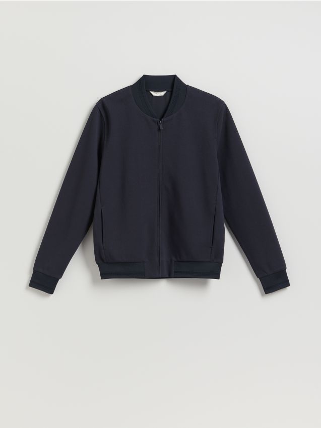 Bomber sweatshirt - RESERVED