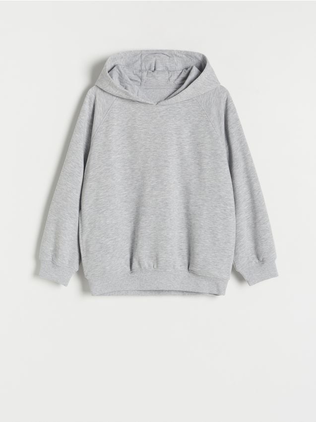 Reserved - Hanorac oversized - gri deschis