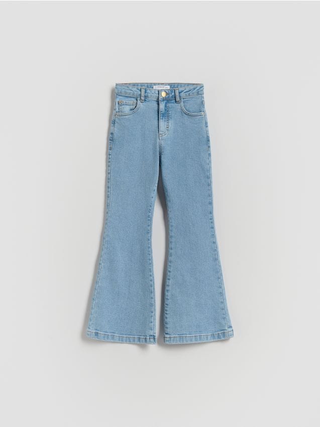 High waist flare jeans - RESERVED