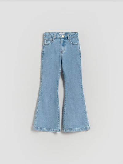High waist flare jeans