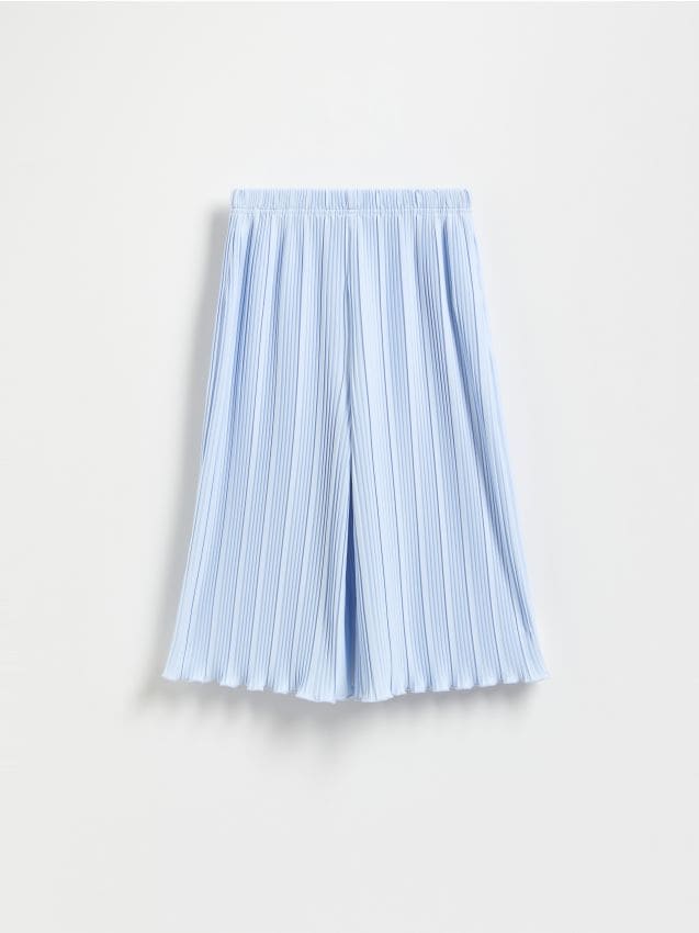 Pleated culotte trousers - RESERVED