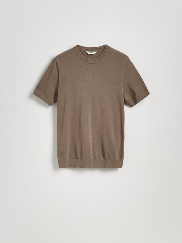 Short-sleeved sweater - RESERVED