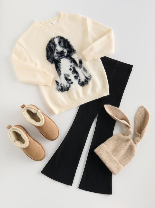 Jumper with appliqué - RESERVED