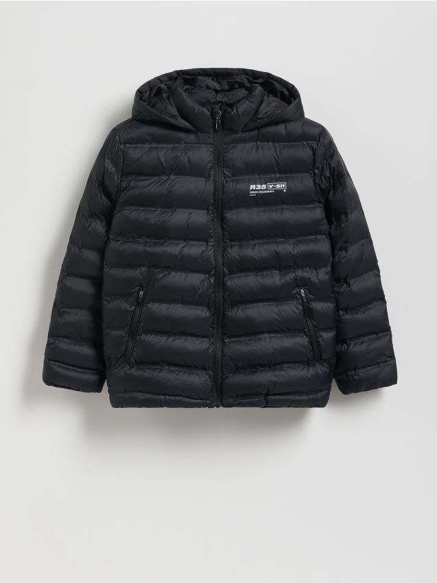 Reserved - BOYS` OUTER JACKET - negru