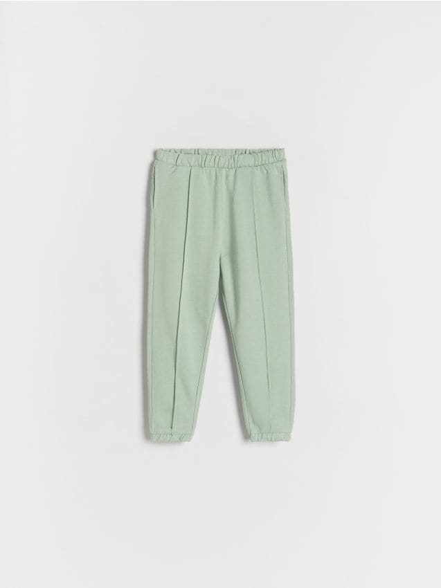 Reserved - pantaloni de trening - verde-deschis