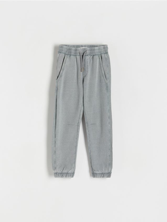 Reserved - pantaloni jogger - gri deschis
