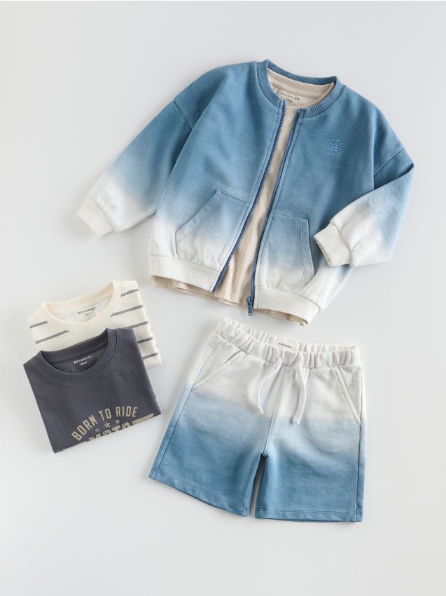 Cotton set with shorts - RESERVED