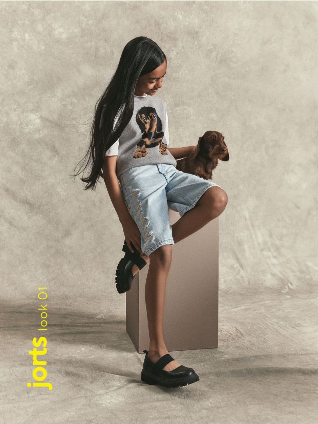 Reserved - Bermude din denim - albastru