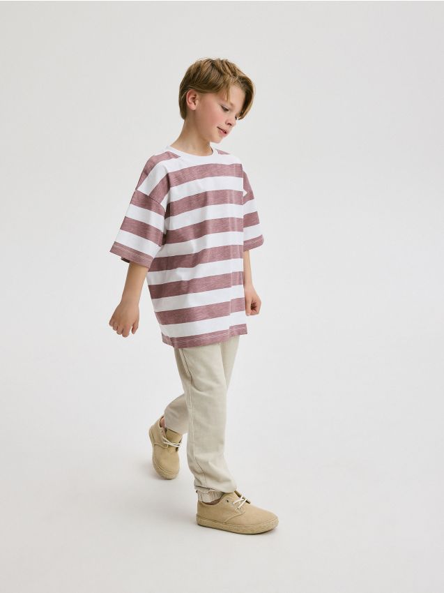 Reserved - boys` trousers - bej