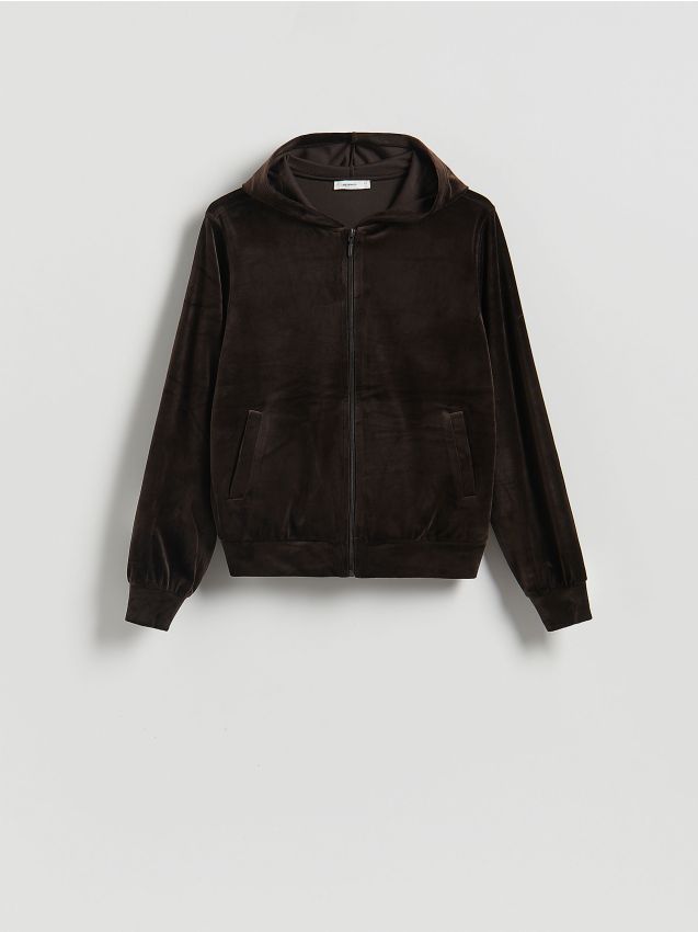 Velvet hoodie - RESERVED
