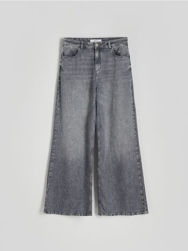 Wide leg jeans - RESERVED