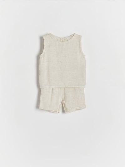 BABIES` BLOUSE & SHORTS