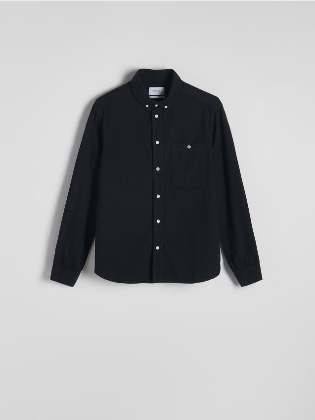 Regular fit denim shirt - RESERVED